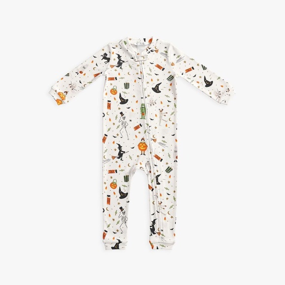 Halloween Organic Cotton Baby Pajama - Rifle Paper Co. - PBK - Picture 1 of 10